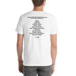 2022 - 05/25 - King Gizzard and the Lizard Wizard at Higher Ground, Cassette Unisex Set List T-Shirt