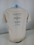 2004 - 06/04 - Phish at Saratoga Performing Arts Center, Unisex Set List T-Shirt