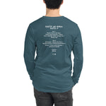 1997 - 12/11 - Phish at Rochester War Memorial - Long Sleeve Set List T-Shirt