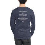 1997 - 12/11 - Phish at Rochester War Memorial - Long Sleeve Set List T-Shirt