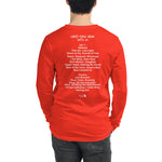 2024 - 05/28 - Pearl Jam at  Climate Pledge Arena - Long Sleeve Set List T-Shirt