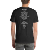 2014 - 10/17 - Pearl Jam at iWireless Center, Unisex Set List T-Shirt