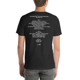 1994 - 11/04 - Phish at Onondaga War Memorial Auditorium, Unisex Set List T-Shirt