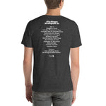 2003 - 05/16 - Bob Dylan at City Stages, Unisex Set List T-Shirt