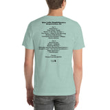 1997 - 08/13 - Phish at Star Lake Amphitheatre, Fish on Tramp Unisex Set List T-Shirt