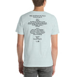 2016 - 09/02 - Phish at Dick's Sporting Goods Arena, Unisex Set List T-Shirt