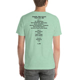 2001 - 10/05 - moe. at  Crystal Ballroom, Cassette Unisex Set List T-Shirt