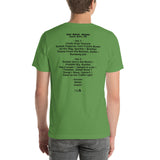1996 - 11/11 - Phish at Van Andel Arena, Cassette Unisex Set List T-Shirt