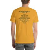 2023 - 06/07- King Gizzard and the Lizard Wizard at Red Rocks, Unisex Set List T-Shirt