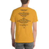 1997 - 08/09 - Phish at Alpine Valley, Cassette Unisex Set List T-Shirt
