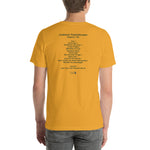 1999 - 08/17 - Phil Lesh and Friends at Cuthbert Amphitheater, Unisex Set List T-Shirt
