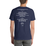 1994 - 11/04 - Phish at Onondaga War Memorial Auditorium, Unisex Set List T-Shirt