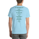 2023 - 07/03 - 07/04 - Goose at Stone Pony Summer Stage, Unisex Set List T-Shirt