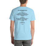 1993 - 09/22 - Grateful Dead at Madison Square Garden, 'Cassette' Unisex Set List T-Shirt