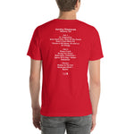 1998 - 10/24 - moe. at Variety Playhouse, Unisex Set List T-Shirt