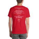 1994 - 11/04 - Phish at Onondaga War Memorial Auditorium, Unisex Set List T-Shirt