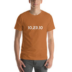 2010 - 10/23 - Phish at Mullins Center, Unisex Set List T-Shirt