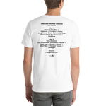 1993 - 09/22 - Grateful Dead at Madison Square Garden, 'Cassette' Unisex Set List T-Shirt