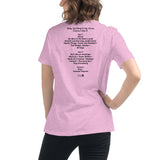 2016 - 09/02 - Phish at Dick's Sporting Goods Arena, Ladies Set List T-Shirt