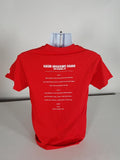 1988 - 10/18 - Grateful Dead at Keifer Lakefront Arena, Unisex Set List T-Shirt