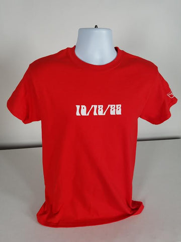1988 - 10/18 - Grateful Dead at Keifer Lakefront Arena, Unisex Set List T-Shirt