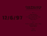 1997 - 12/06 - Phish at The Palace, Unisex Set List T-Shirt