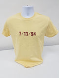 1994 - 07/13 - Grateful Dead at Franklin County Field, Unisex Set List T-Shirt