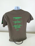 1997 - 07/21 - Phish at Virginia Beach Amphitheater, Unisex Set List T-Shirt