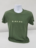 2003 - 08/02 - Phish at Loring Air Force Base, Unisex Set List T-Shirt