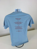 1988 - 09/03 - Grateful Dead at Capital Centre, Unisex Set List T-Shirt