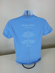 1986 - 03/24 - Grateful Dead at Philadelphia Spectrum, Unisex Set List T-Shirt