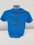 1999 - 12/11 - Phish at First Union Spectrum, Unisex Set List T-Shirt