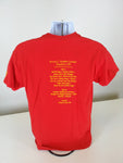 1997 - 12/07 - Phish at Ervin J Nutter Center, Unisex Set List T-Shirt