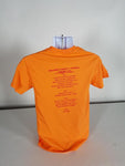 1999 - 07/18 - Phish at Oswego County Airport, Unisex Set List T-Shirt