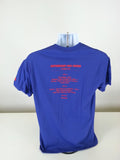 1998 - 08/08 - Phish at Merriweather Post Pavilion, Unisex Set List T-Shirt