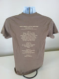 2003 - 07/14 - Pearl Jam at PNC Bank Arts Center, Unisex Set List T-Shirt