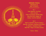 2011 - 11/18 - Further at Allstate Arena, Unisex Set List T-Shirt