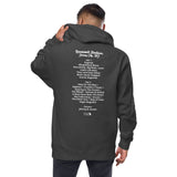 1976 - 08/04 - Grateful Dead at Roosevelt Stadium, Unisex Fleece Zip Up Hoodie