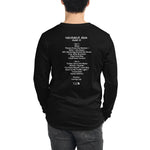 1995 - 12/09 - Phish at Knickerbocker Arena, Long Sleeve Set List T-Shirt