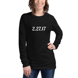 2017 - 02/27 - Ariana Grande at Verizon Center, Long-Sleeve Set List T-Shirt