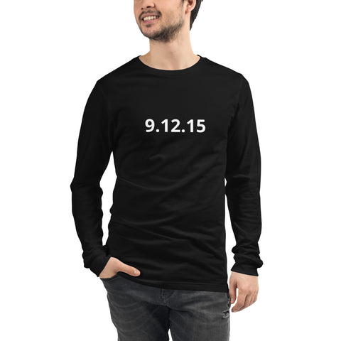 2015 - 09/12 - Zac Brown Band at Comerica Park, Long-Sleeve Set List T-Shirt