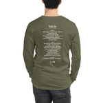 2015 - 07/16 - Hell or High Water at The Rodeo Bar, Long-Sleeve Set List T-Shirt