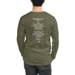 1995 - 12/09 - Phish at Knickerbocker Arena, Long Sleeve Set List T-Shirt