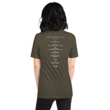 2015 - 12/31 - Britney Spears at The AXIS at Planet Hollywood Resort & Casino, Unisex Set List T-Shirt