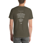 1992 - 03/05 - Rush at Columbia Coliseum, Unisex Set List T-Shirt