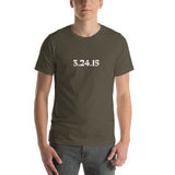 2015 - 03/24 - Greensky Bluegrass at Terrapin Crossroads, Unisex Set List T-Shirt