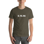 1996 - 08/16 - Phish at Plattsburgh Air Force Base, Unisex Set List T-Shirt