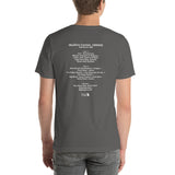 1994 - 11/03 - Phish at Mullins Center UMASS, Unisex Set List T-Shirt