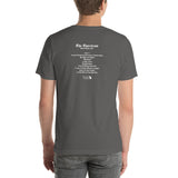 1974 - 11/22 - Robin Trower at The Spectrum, Unisex Set List T-Shirt
