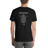 1969 - 01/30 - The Beatles at Apple Corps Rooftop, Unisex Set List T-Shirt